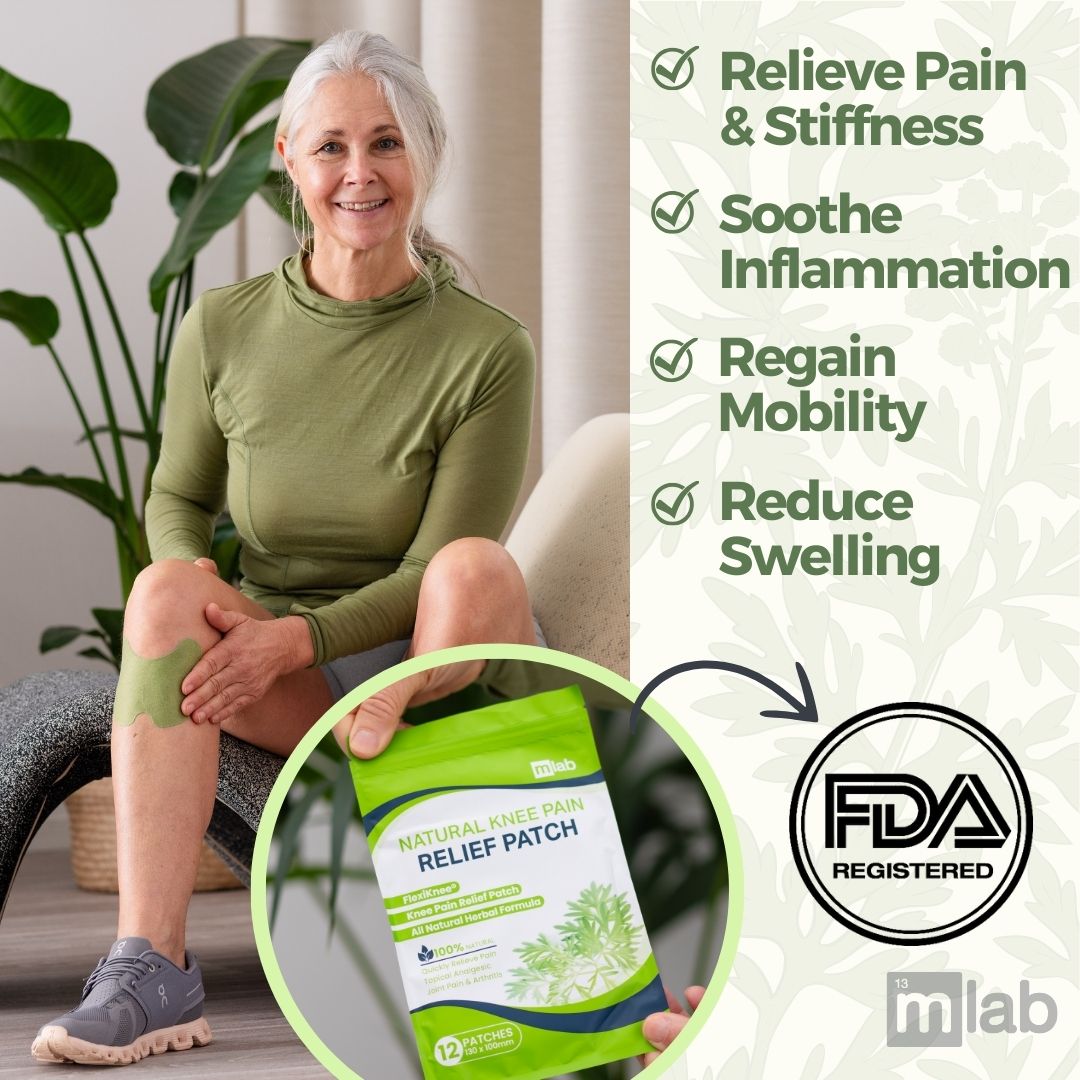 FlexiKnee™️ - Natural Knee Pain Patches.