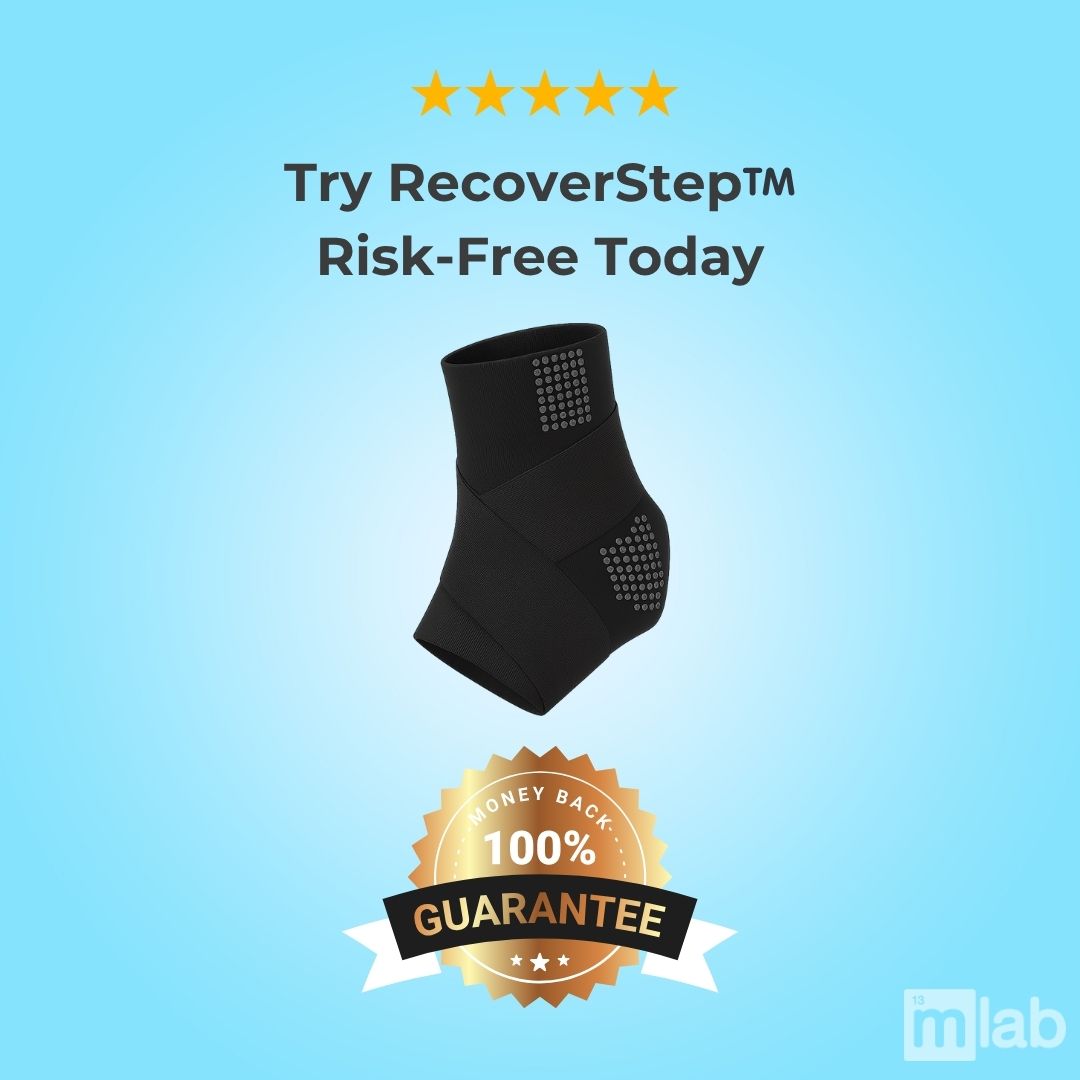 RecoverStep™ - Ankle Support Compression Sleeve