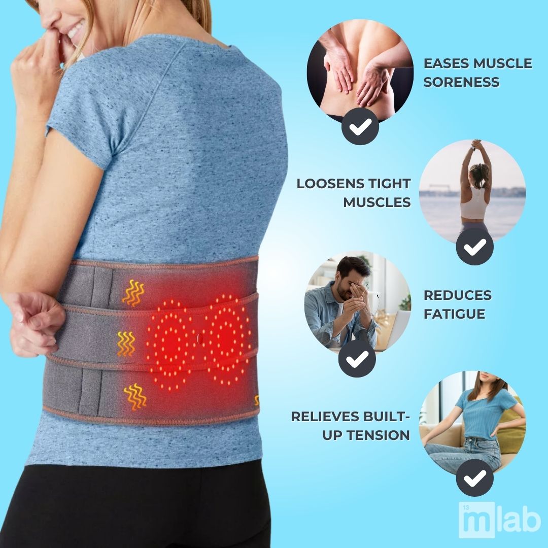 BackRelief™ - 4-in-1 Back Belt