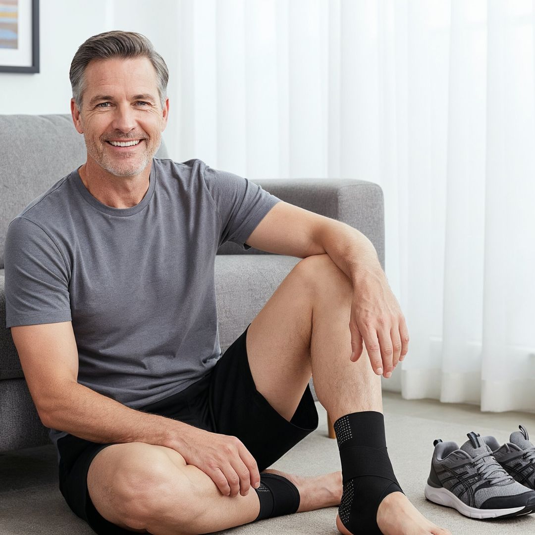RecoverStep™ - Ankle Support Compression Sleeve