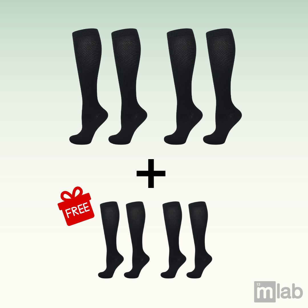 TheraSocks™ – Wide Calf Compression Socks
