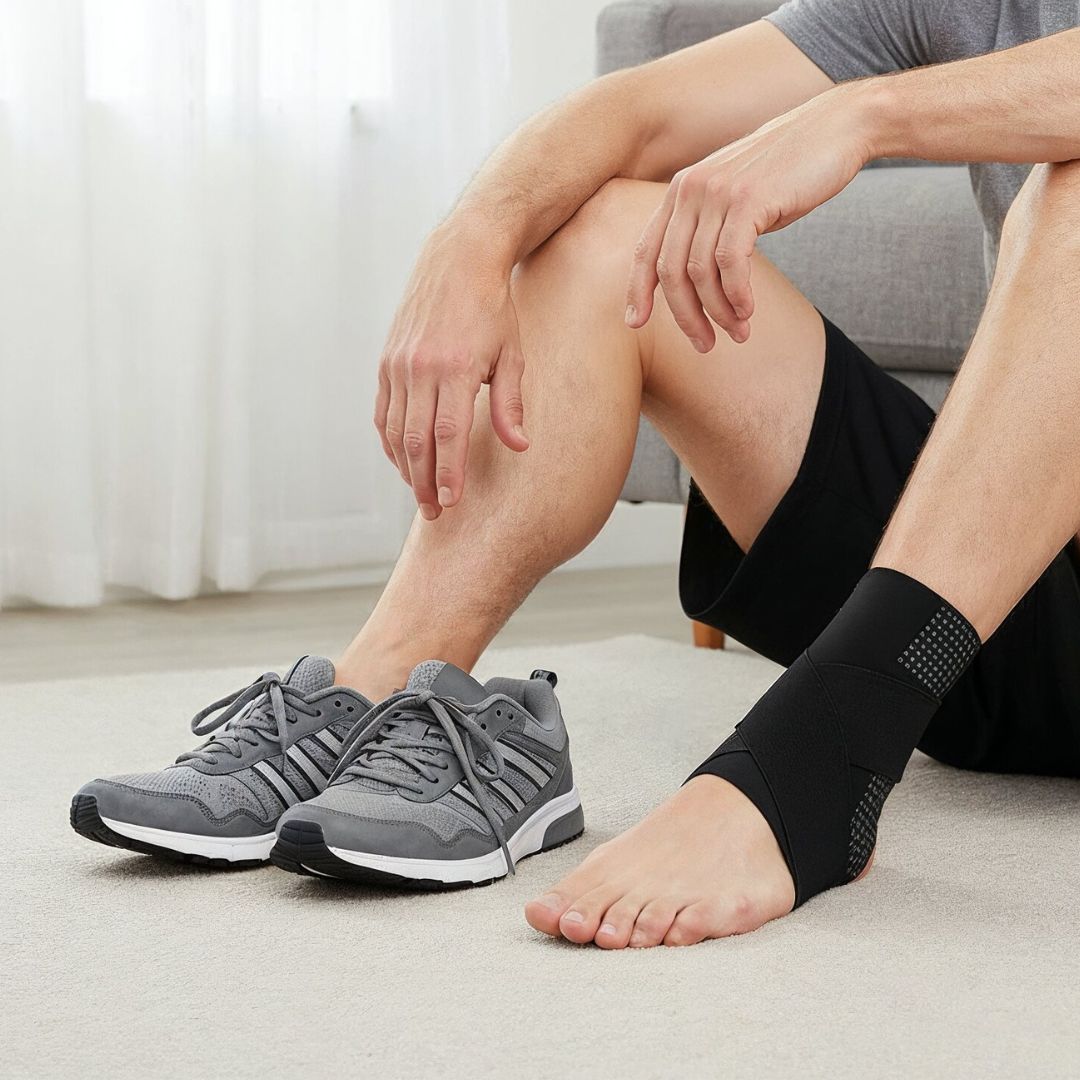 RecoverStep™ - Ankle Support Compression Sleeve