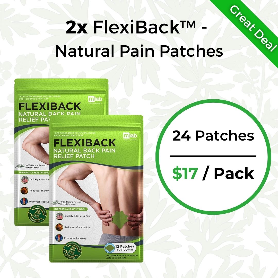 FlexiBack™️ - Natural Back Pain Patches