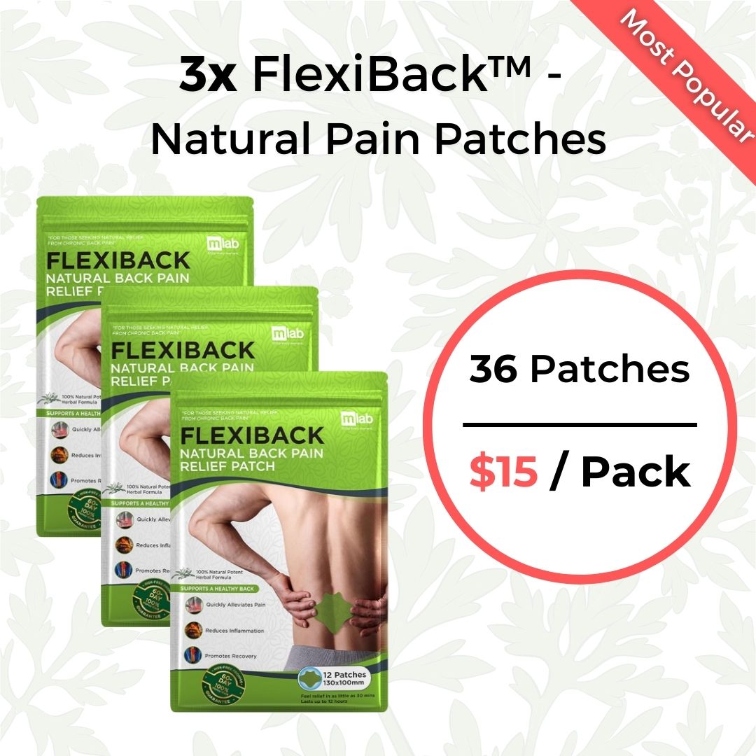 FlexiBack™️ - Natural Back Pain Patches
