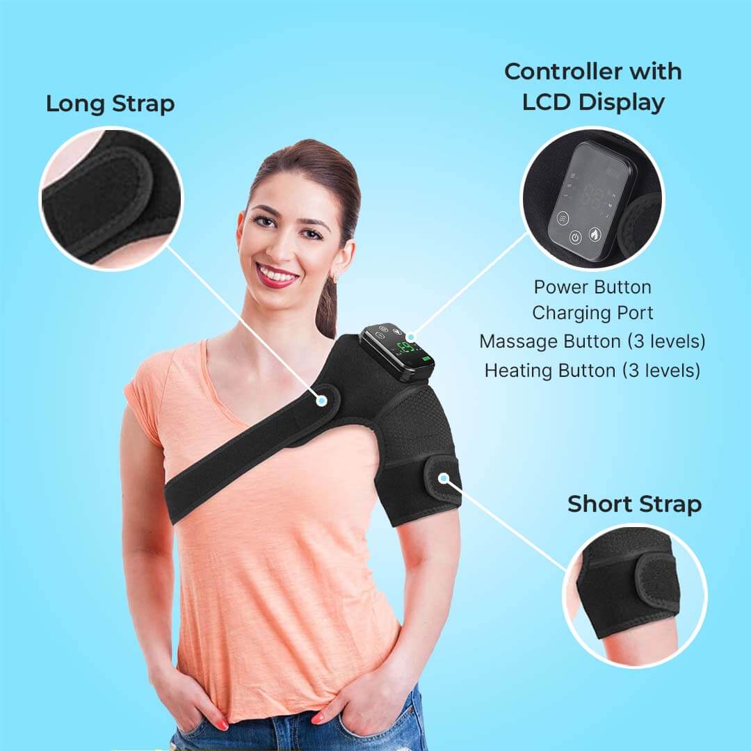 ShoulderRestore™ – Heated Compression Brace
